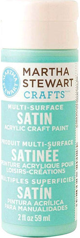 Martha Stewart Multi Surface Paint Satin 2 Oz. Deep Sea - Al Masam Stationery LLC